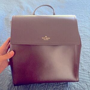 Kate spade maroon backpack